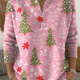 Nocchi™ | Vánoční svetr s knoflíky