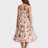 Mélie – Lehké letní šaty s detailem korzetu