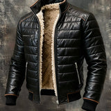 BRUNON | Luxusní zateplená bunda s plyšovou podšívkou