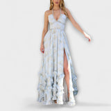 Luzie - Chic dlouhá volná šaty