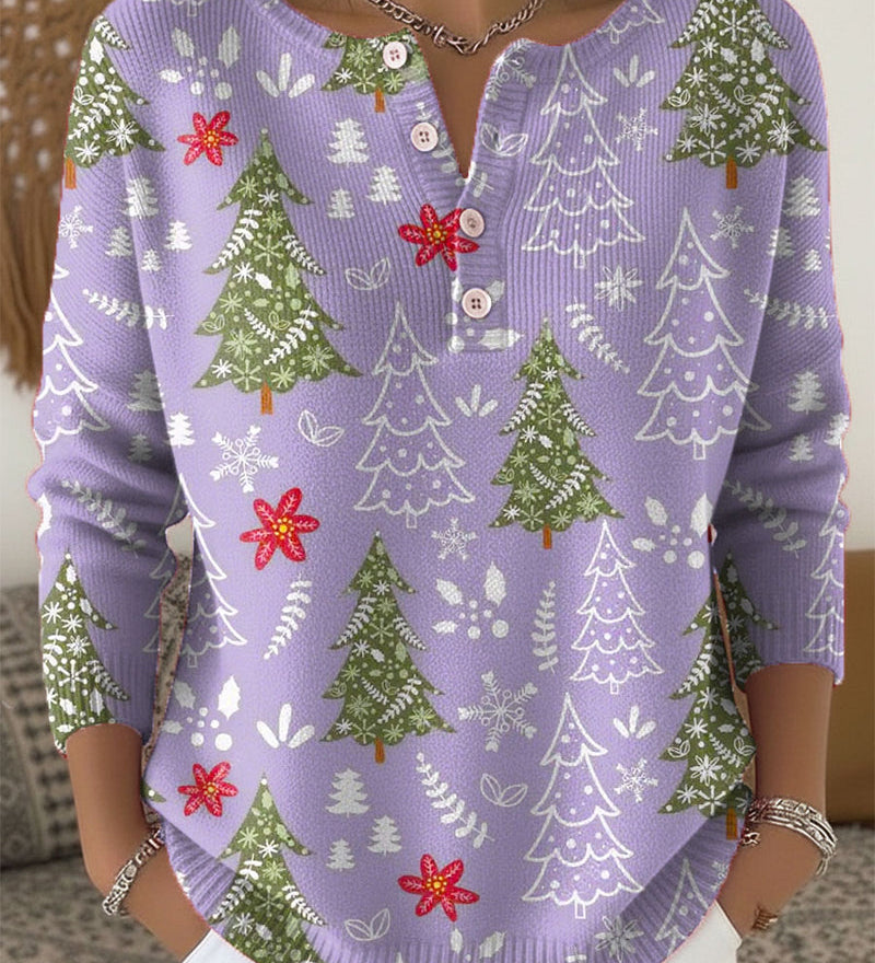 Nocchi™ | Vánoční svetr s knoflíky