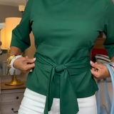 Dara – Top s páskem v pase, který lichotí postavě