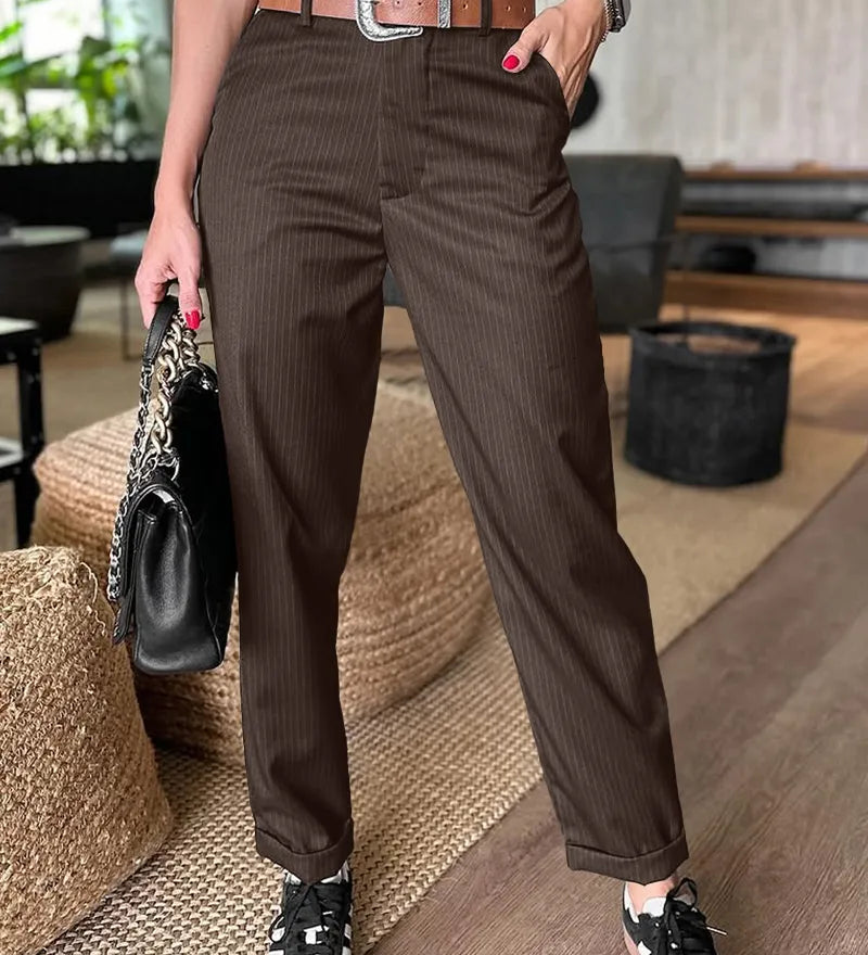 MATHILDA | Elegantní, lichotivé punčocháče s pruhy