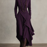 Lunori™ | Maxi šaty z pleteniny Natalia