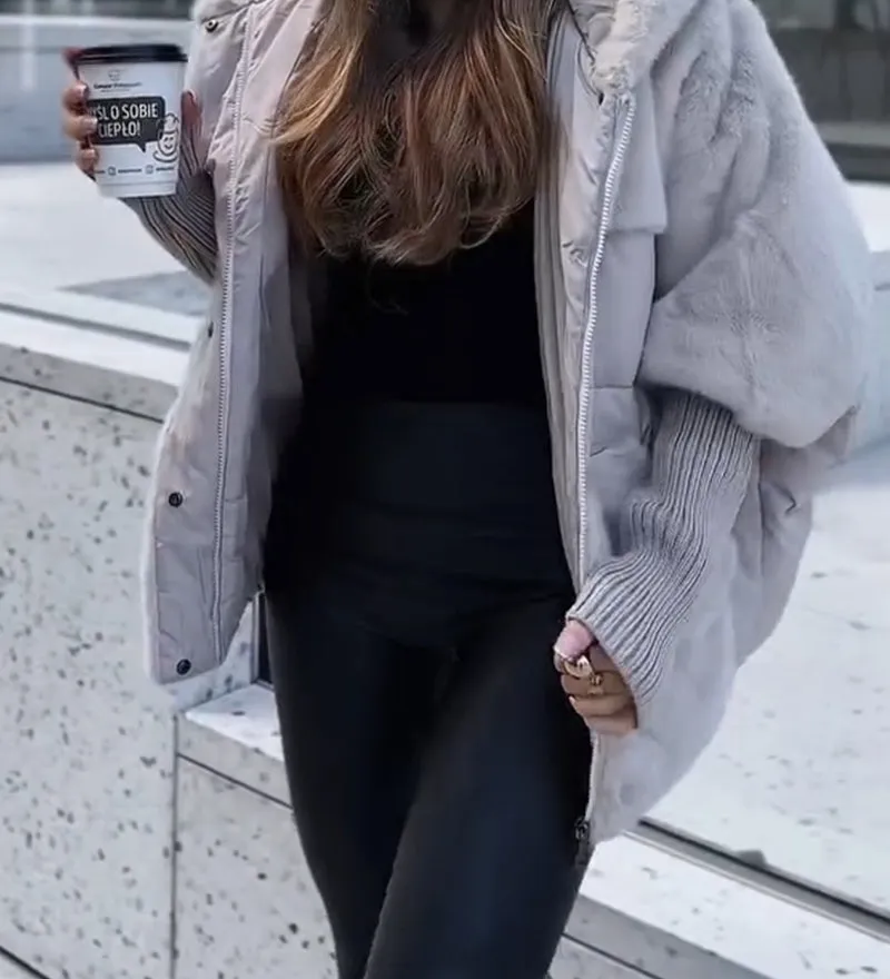 Ava - Elegantní Puffer bunda