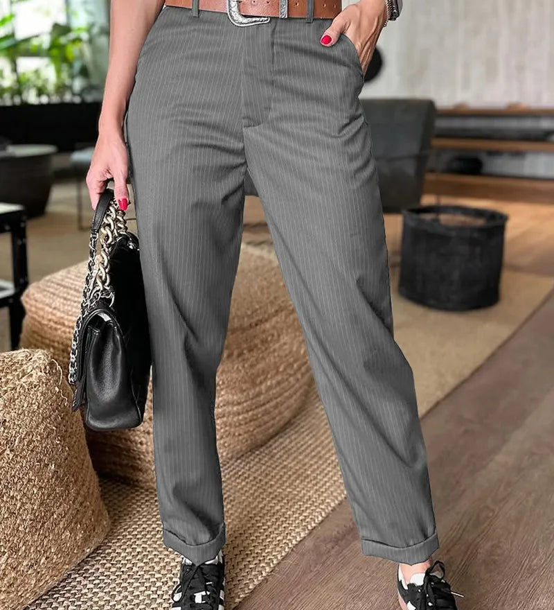 MATHILDA | Elegantní, lichotivé punčocháče s pruhy