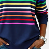 Vídeň | Mikina na zip s duhovými pruhy