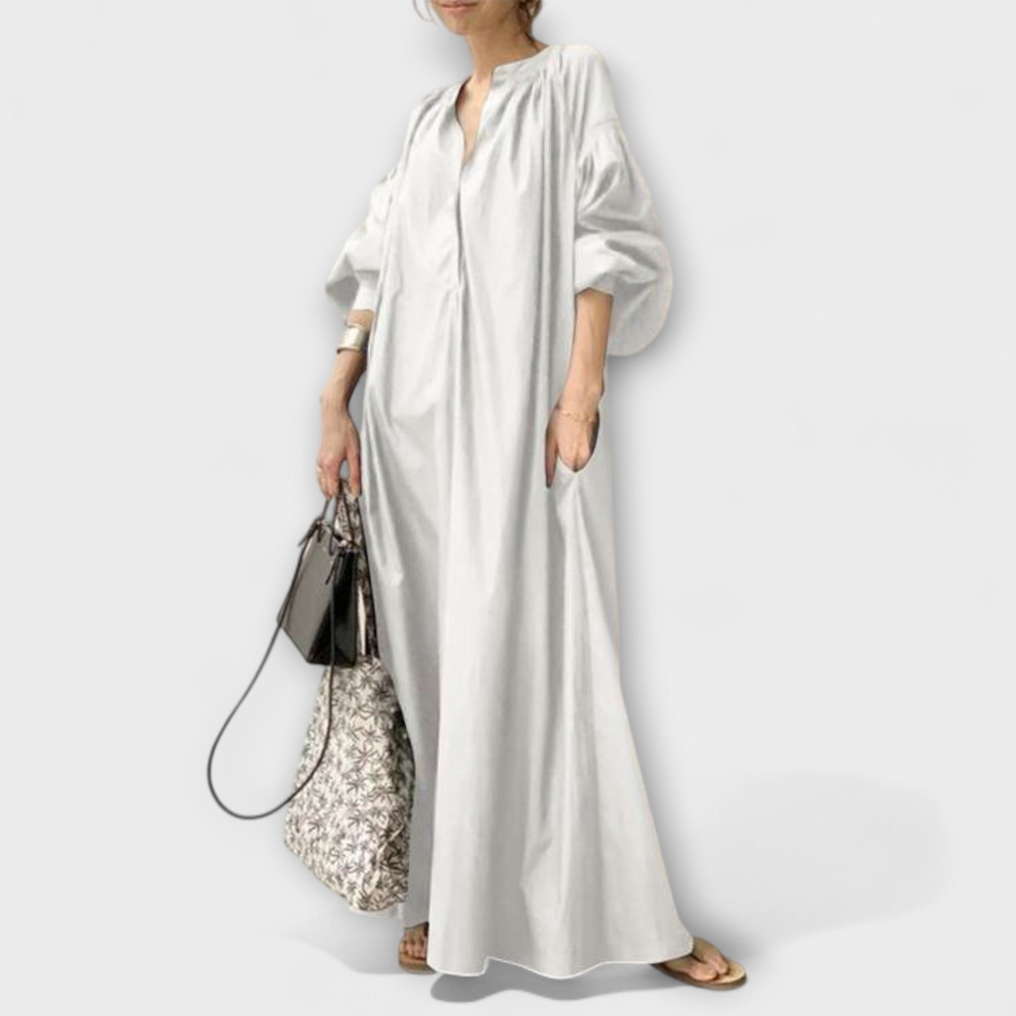 Gerhilde – Elegantní Midi Šaty