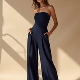 Viola™ | Jumpsuit bez ramínek