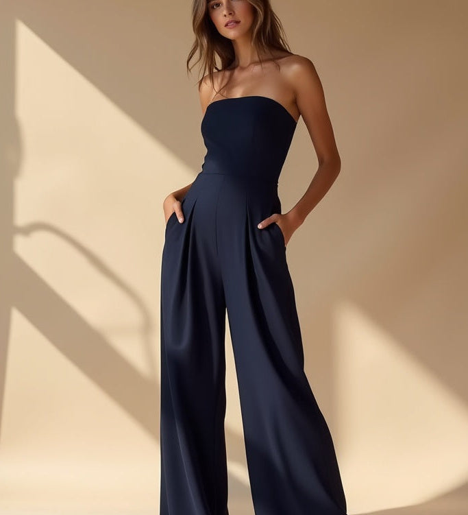 Viola™ | Jumpsuit bez ramínek