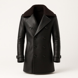 Lisa | Eleganter 3/4 Kožený Kabát