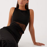 Leni | Maxi šaty s volným střihem, decentními výřezy a šněrováním