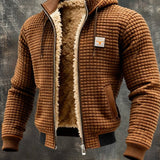 Elegantní prošívaná bunda s elegantním límcem