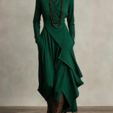 Lunori™ | Maxi šaty z pleteniny Natalia