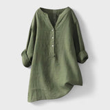 Freja - Pohodlná Košile s Knoflíky