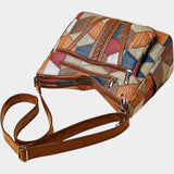 Petra - Mozaiková kožená kabelka