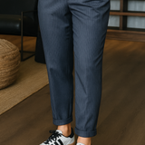 MATHILDA | Elegantní, lichotivé punčocháče s pruhy