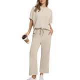Emily™ - Oversized široké kalhoty dvoudílná souprava