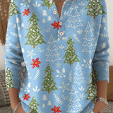 Nocchi™ | Vánoční svetr s knoflíky