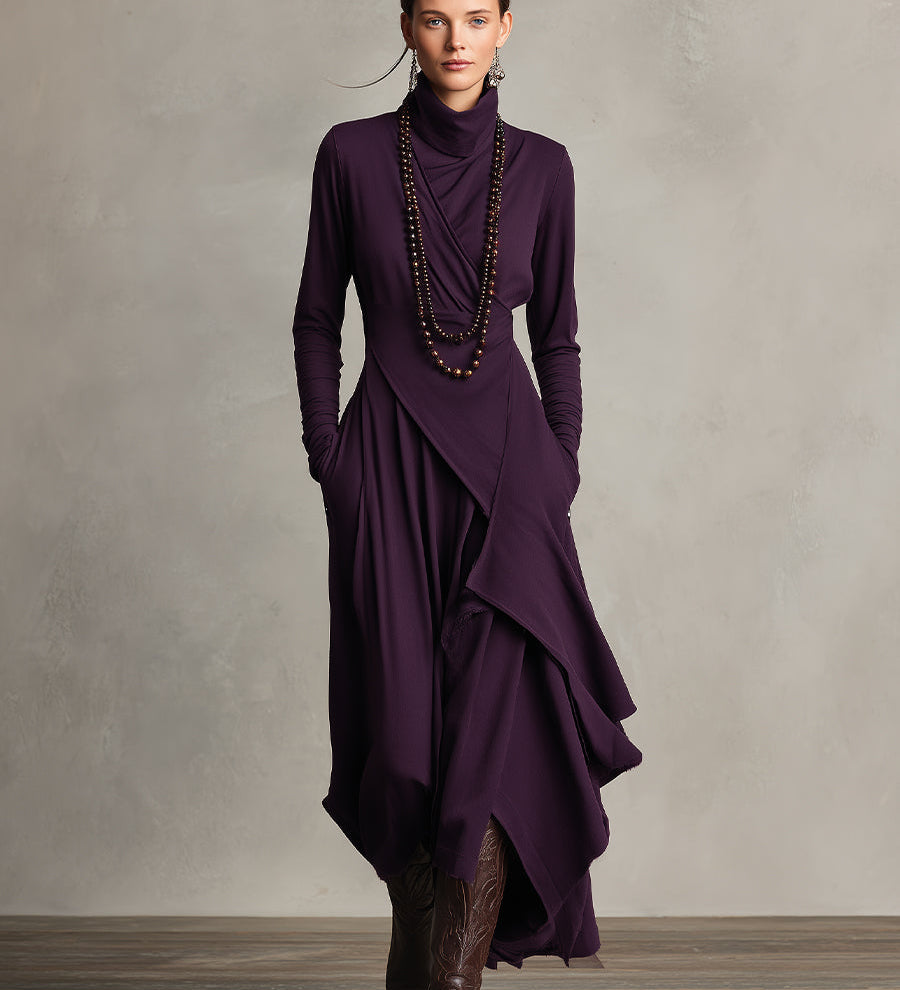 Lunori™ | Maxi šaty z pleteniny Natalia