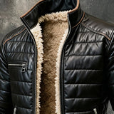 BRUNON | Luxusní zateplená bunda s plyšovou podšívkou