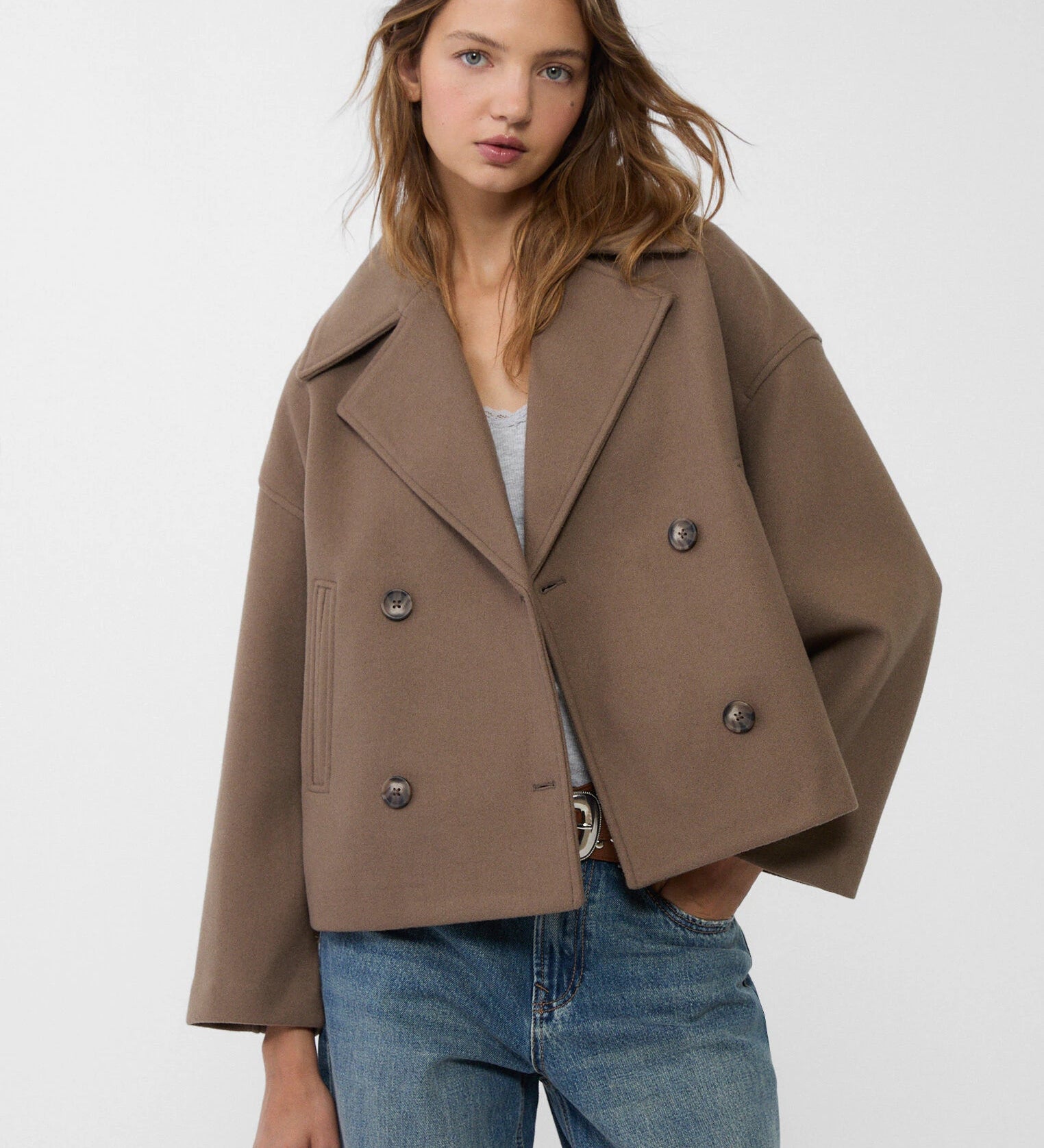 Anna™ Korte dvouřadové sako