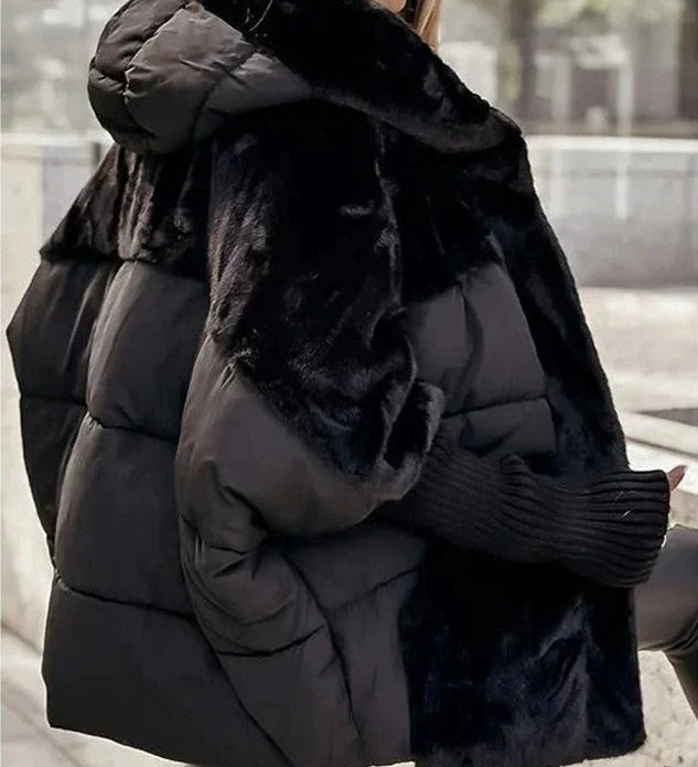 LENA | Stylová péřová bunda s kapucí